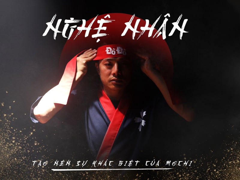 Câu chuyện về nghệ nhân mochi và sự ra đời của topping mochi kéo dài độc đáo