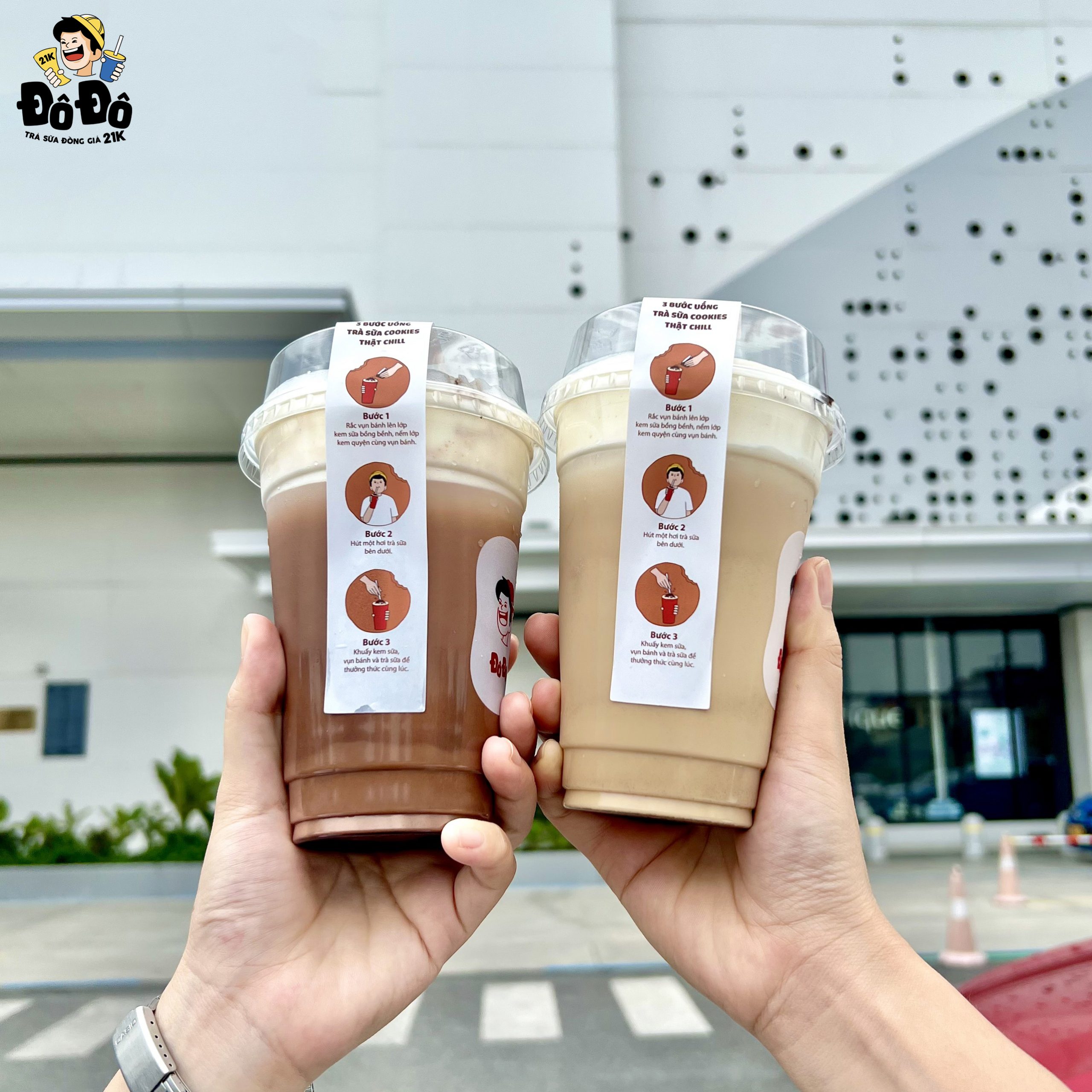 3 lý do không nên bỏ qua khi thưởng thức Trà sữa Cookies của nhà Đô Đô