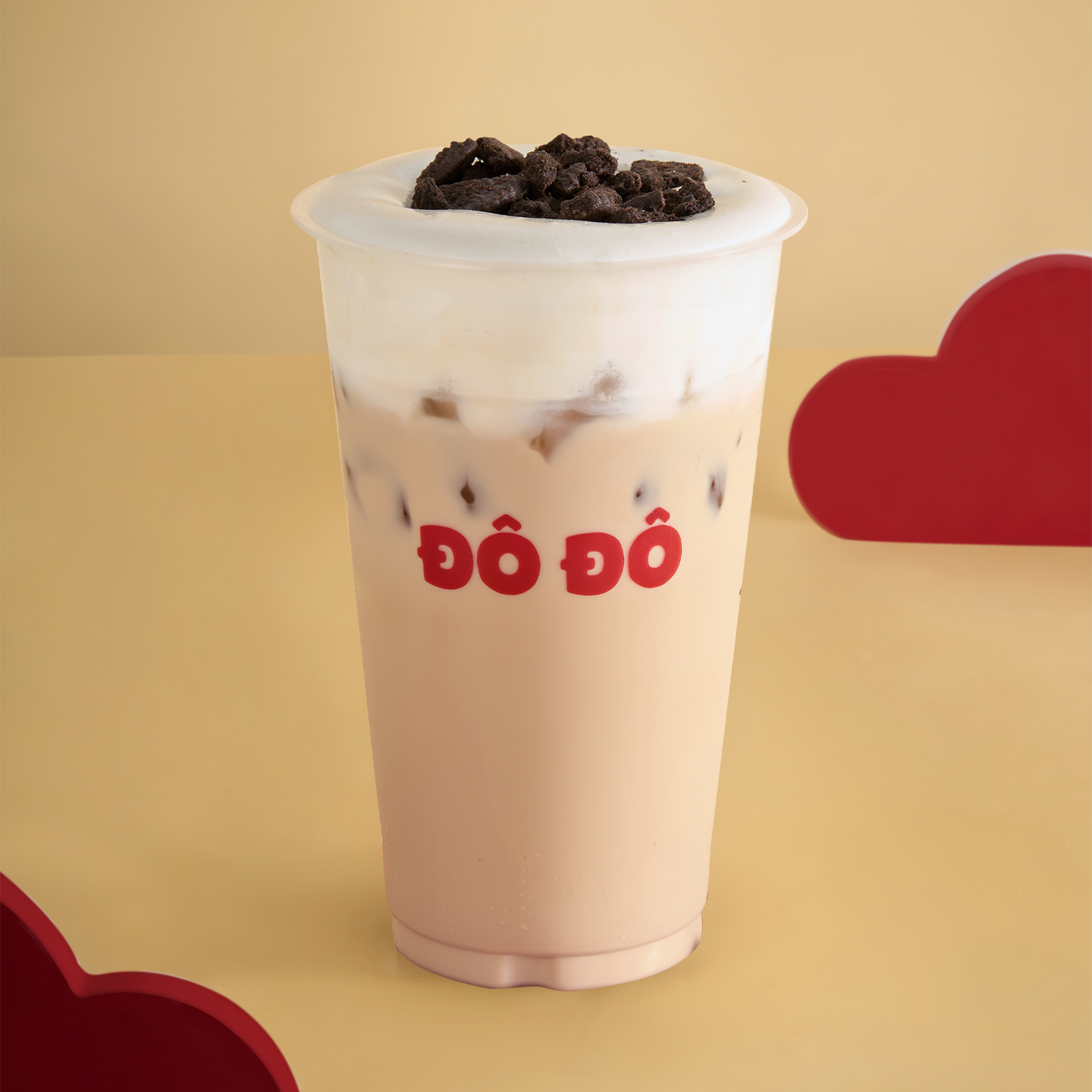 Hồng trà sữa Cookies