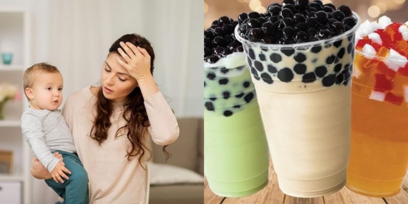 Sau sinh uống trà sữa được không? Bao lâu thì được uống?