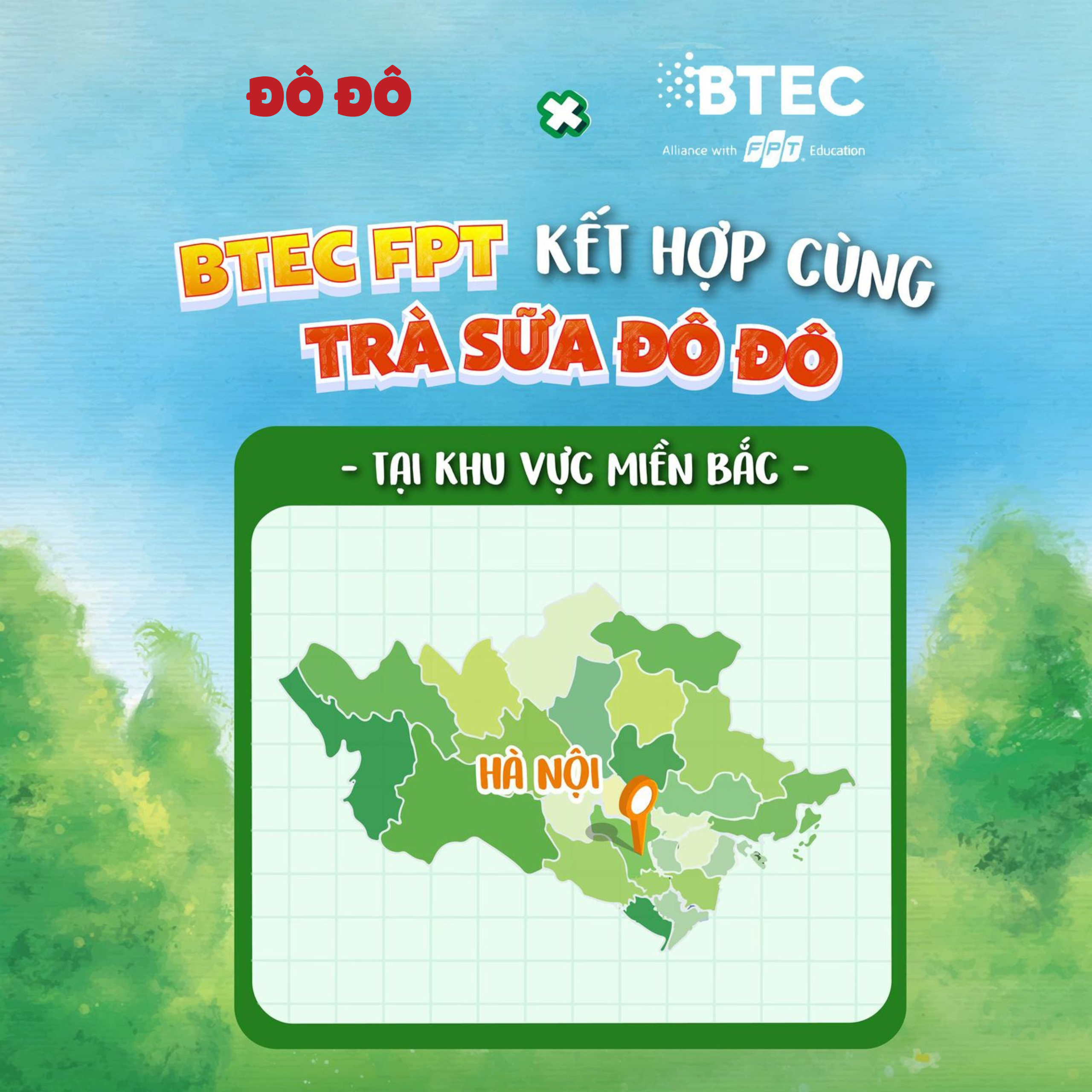 Đô Đô cùng Cao đẳng Anh quốc BTEC tiếp sức “ngọt ngào” cho sĩ tử 2K6