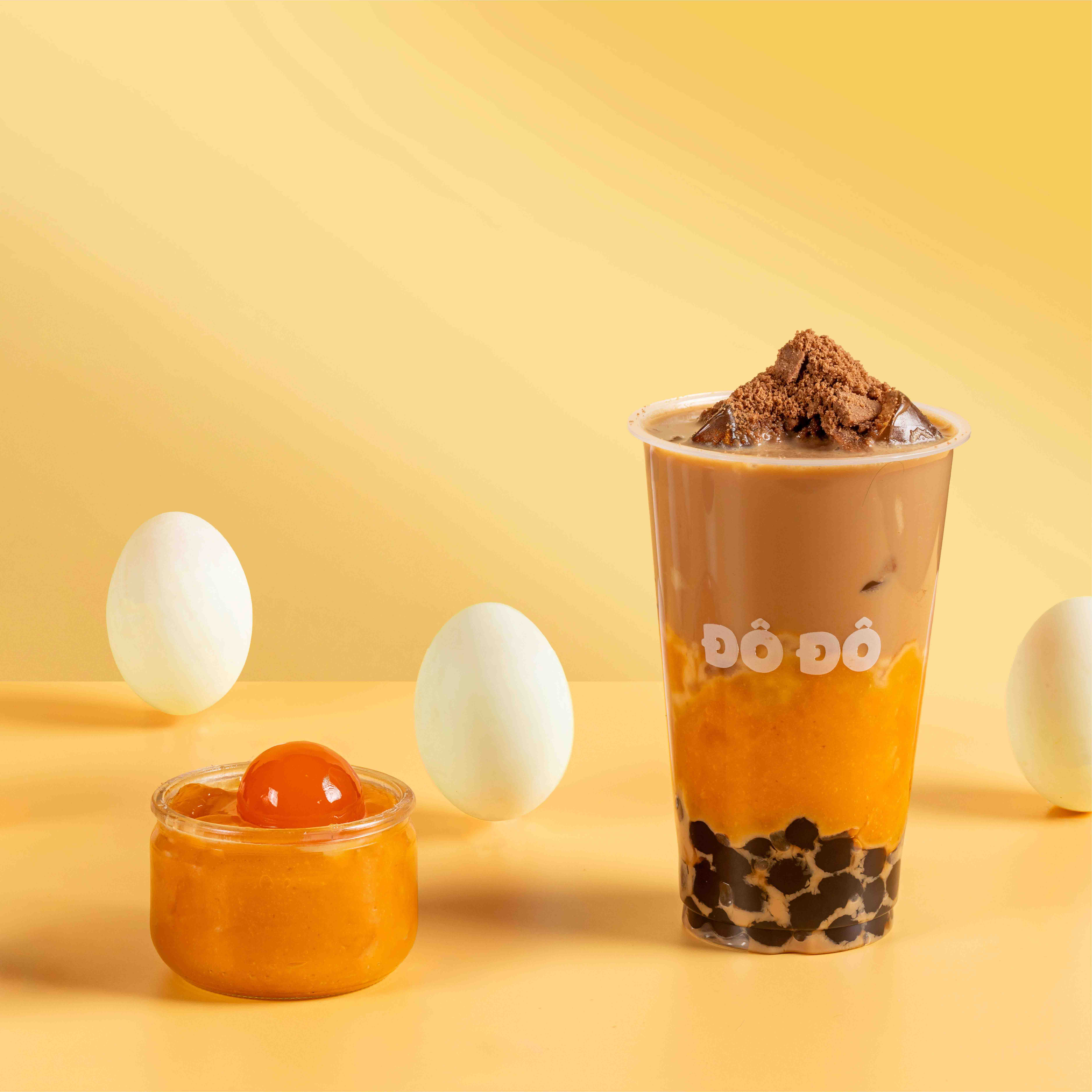 Hồng trà sữa trứng muối