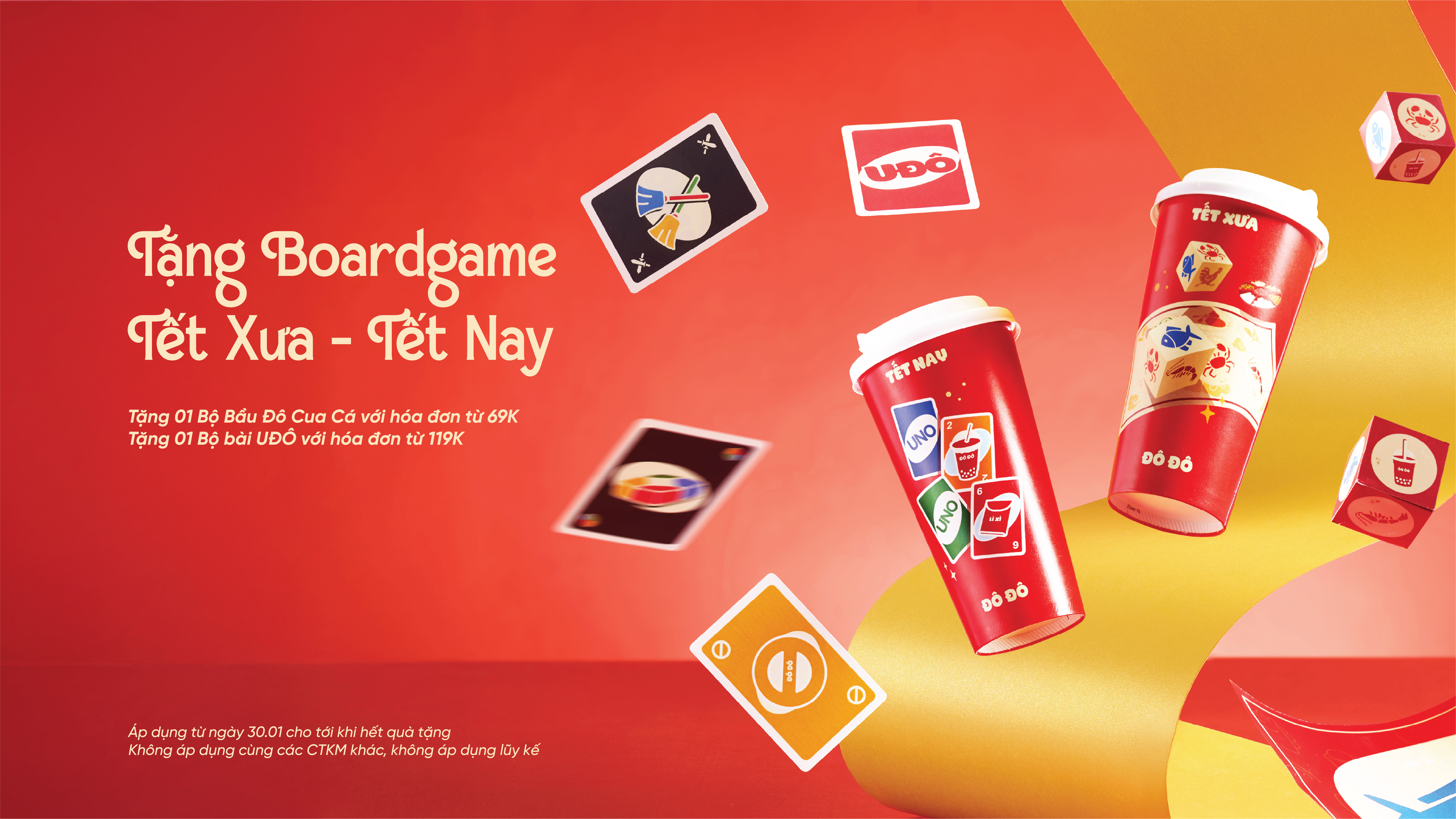 ĐÔ ĐÔ TẶNG BOARDGAME TẾT – CÙNG BẠN VUI HẾT MÌNH !